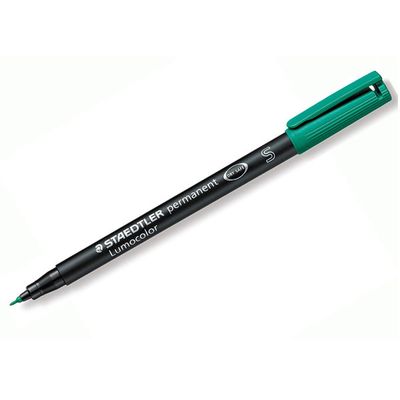 Comprar Rotulador permanente Staedtler Lumocolor trazo 0,4mm verde