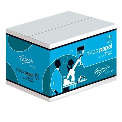 Comprar Paquete 10 rollos  papel electra 57mmx65mm de diámetro mandril 12mm